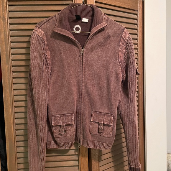 Men’s knit sweater jacket - Picture 1 of 3